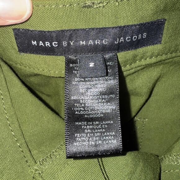 Marc by Marc Jacobs Pencil long Skirt Womens 2 Green/Khaki st patricks minimal - Picture 8 of 9